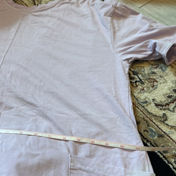 🆕 Free People Movement Hot Shot Tee Romper in Lilac. Size: M (2 available) - Picture 5 of 5